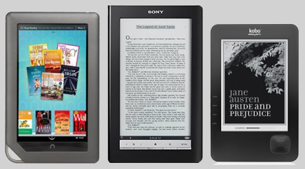 Nook Sony Kobo